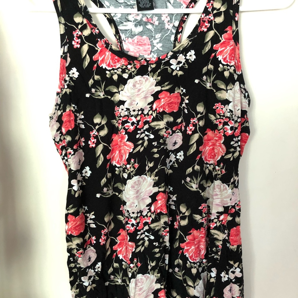 Floral tank top